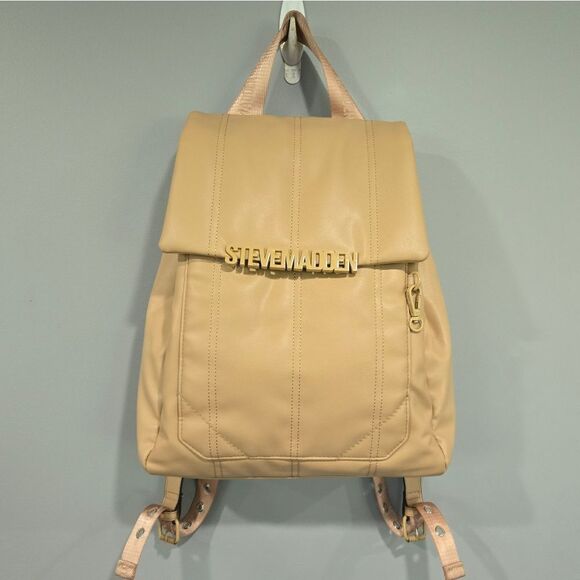 🐢 Steve Madden Blanii Vegan Leather Backpack Excellent Shape - Picture 1 of 10